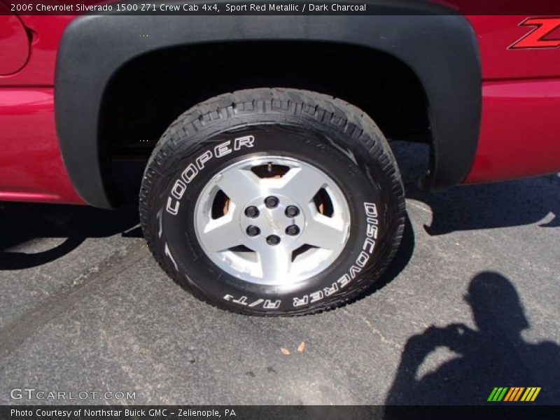 Sport Red Metallic / Dark Charcoal 2006 Chevrolet Silverado 1500 Z71 Crew Cab 4x4