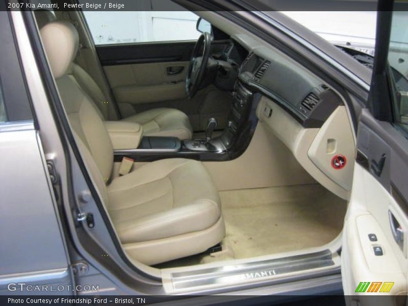 Pewter Beige / Beige 2007 Kia Amanti