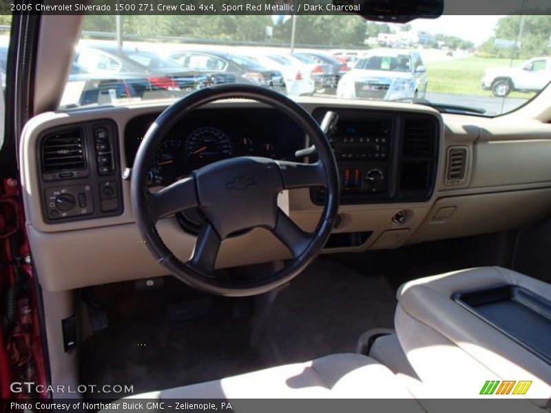Sport Red Metallic / Dark Charcoal 2006 Chevrolet Silverado 1500 Z71 Crew Cab 4x4