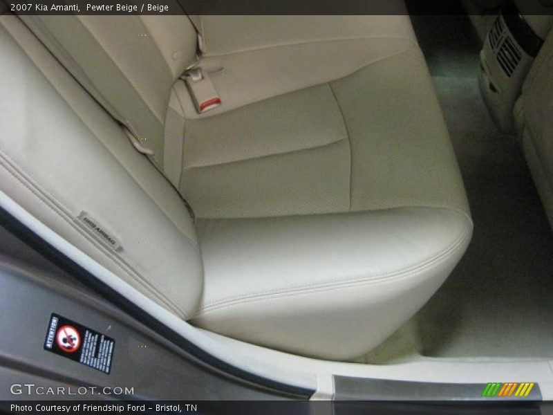 Pewter Beige / Beige 2007 Kia Amanti