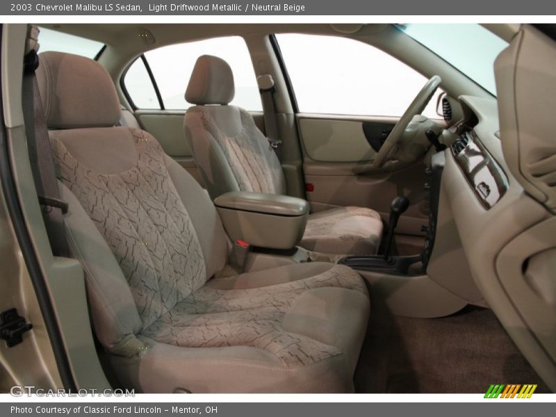 Light Driftwood Metallic / Neutral Beige 2003 Chevrolet Malibu LS Sedan