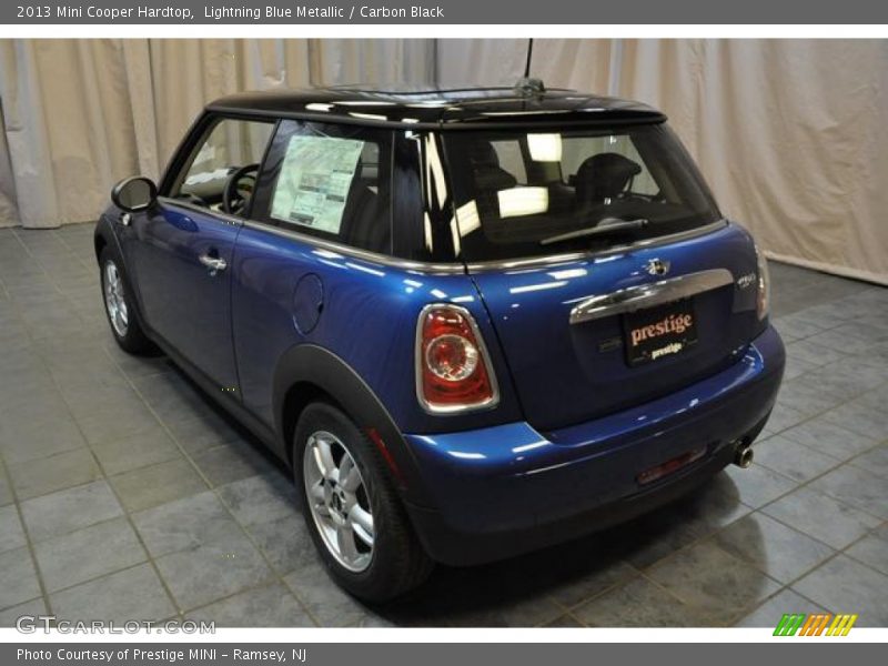 Lightning Blue Metallic / Carbon Black 2013 Mini Cooper Hardtop