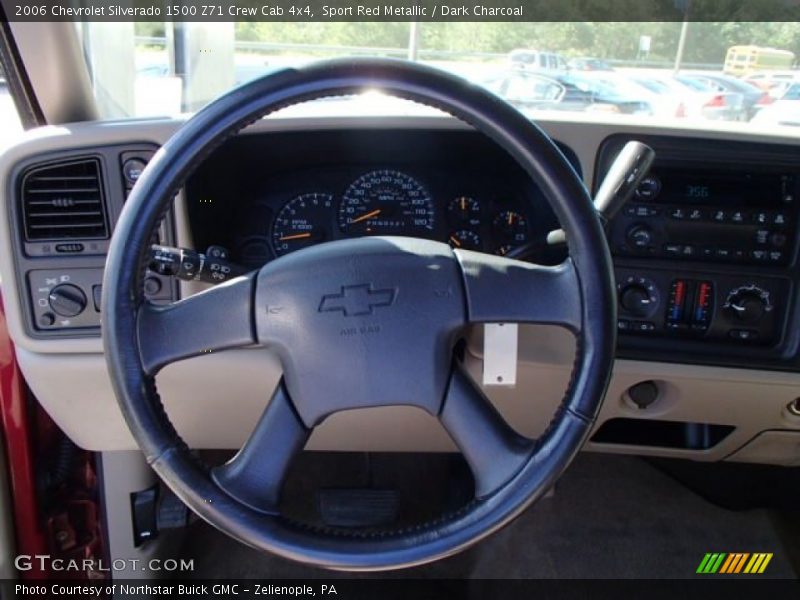 Sport Red Metallic / Dark Charcoal 2006 Chevrolet Silverado 1500 Z71 Crew Cab 4x4