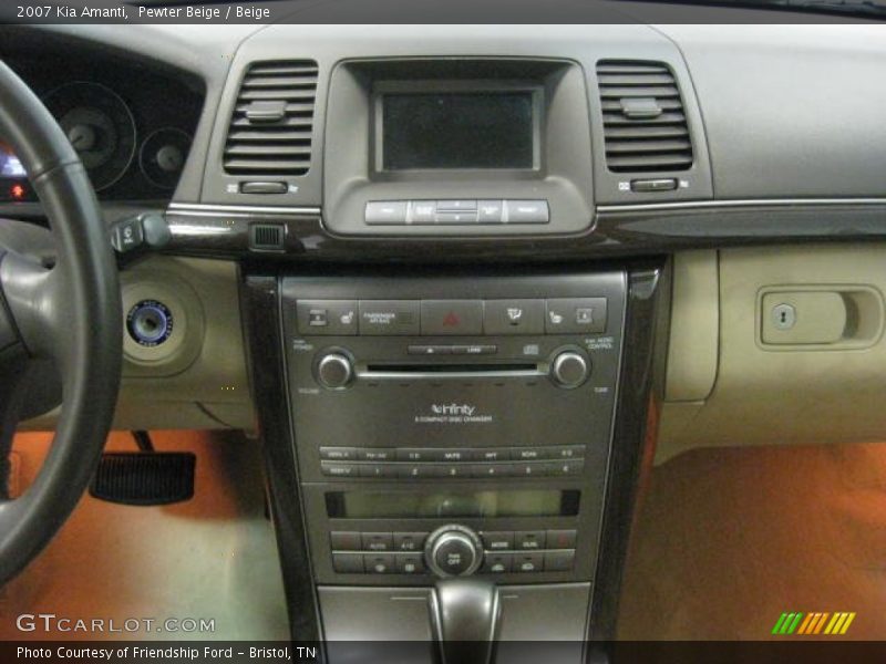 Pewter Beige / Beige 2007 Kia Amanti