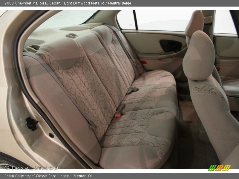 Light Driftwood Metallic / Neutral Beige 2003 Chevrolet Malibu LS Sedan