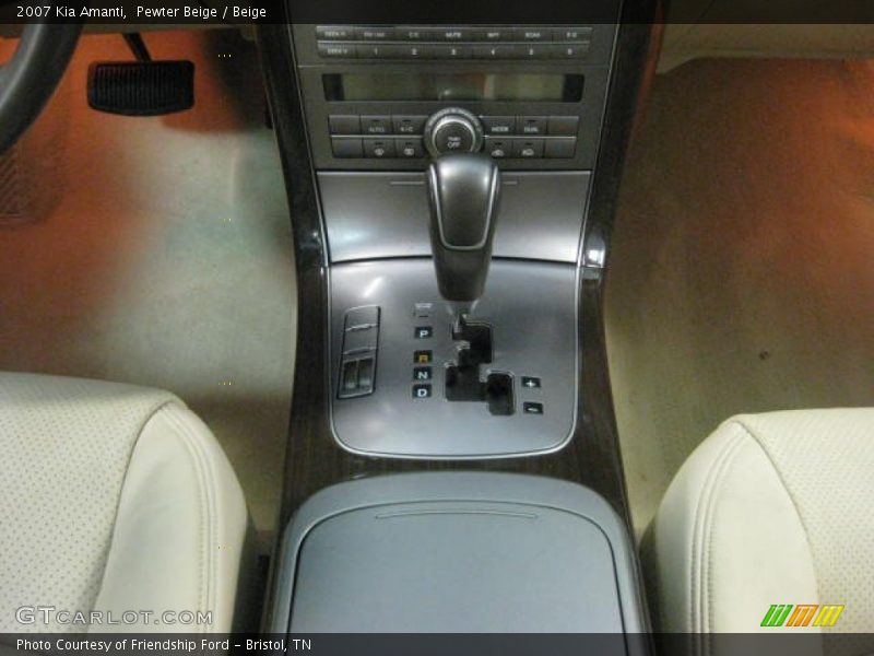 Pewter Beige / Beige 2007 Kia Amanti