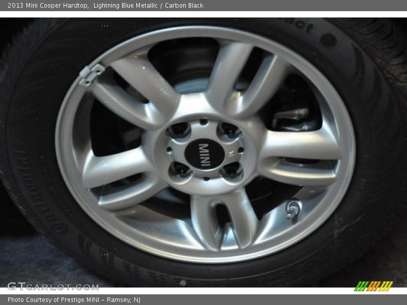 Lightning Blue Metallic / Carbon Black 2013 Mini Cooper Hardtop