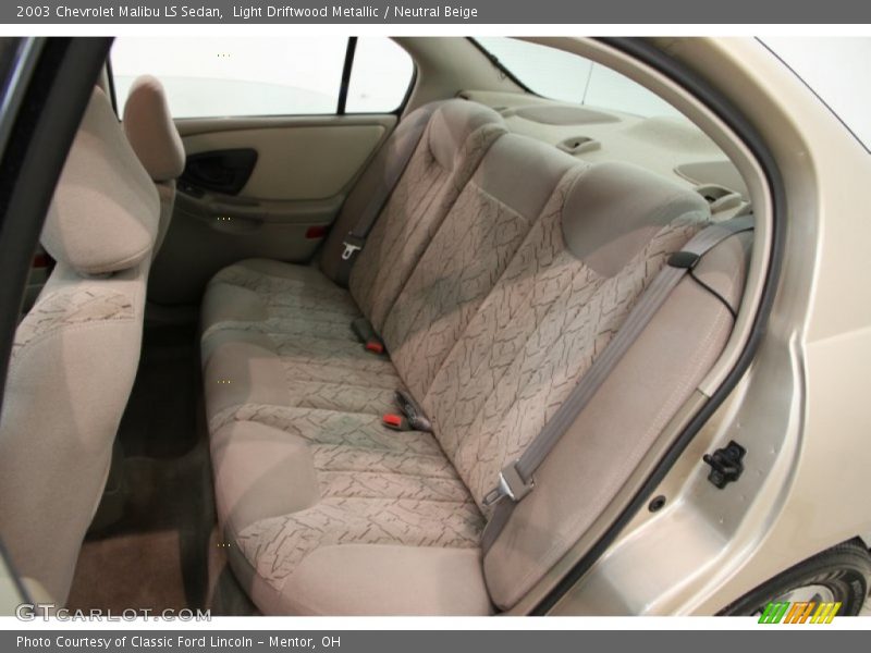 Light Driftwood Metallic / Neutral Beige 2003 Chevrolet Malibu LS Sedan