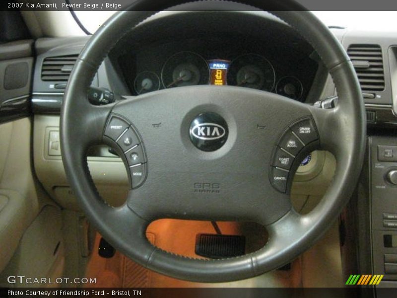 Pewter Beige / Beige 2007 Kia Amanti