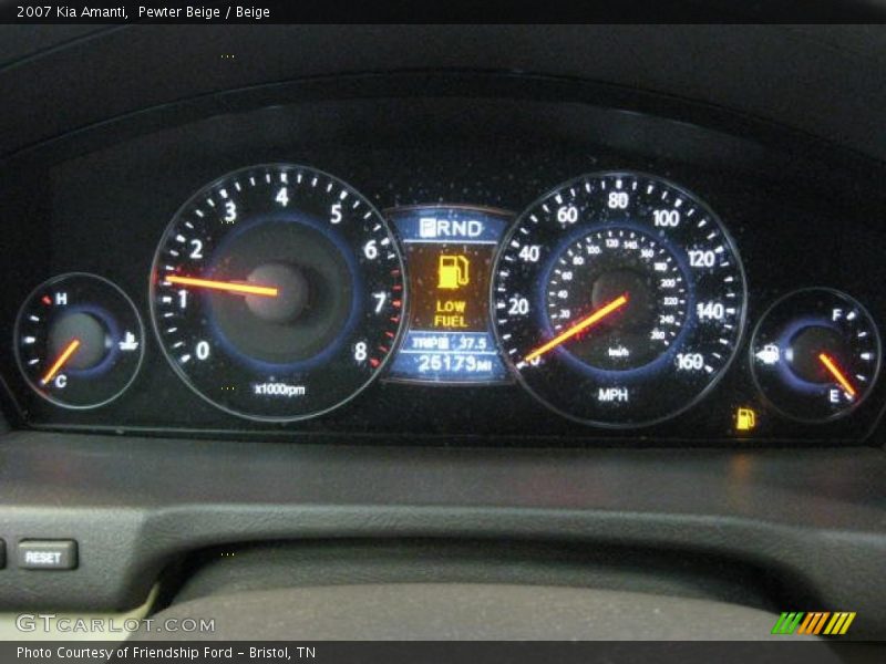 Pewter Beige / Beige 2007 Kia Amanti