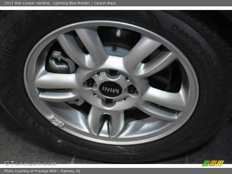 Lightning Blue Metallic / Carbon Black 2013 Mini Cooper Hardtop
