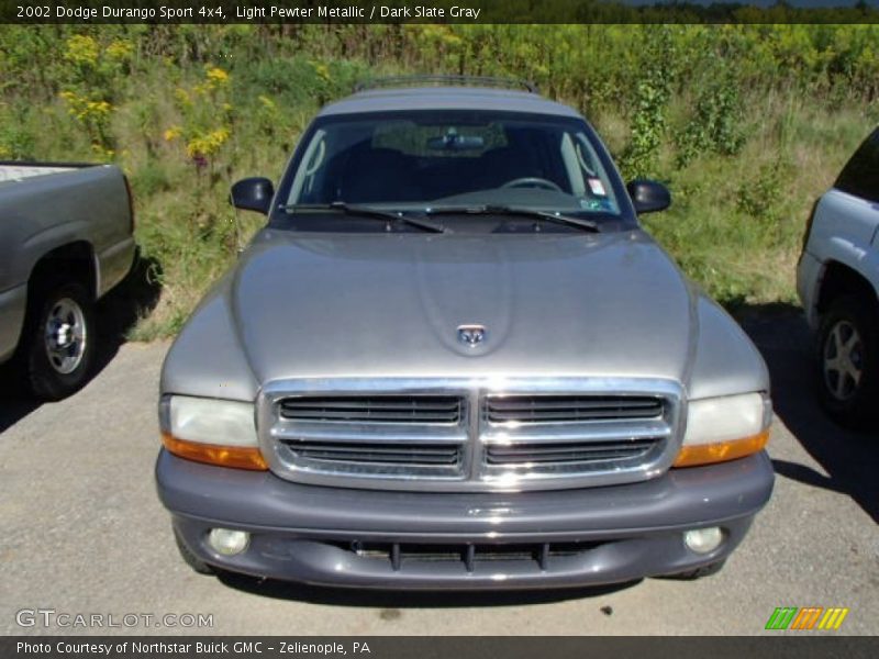 Light Pewter Metallic / Dark Slate Gray 2002 Dodge Durango Sport 4x4