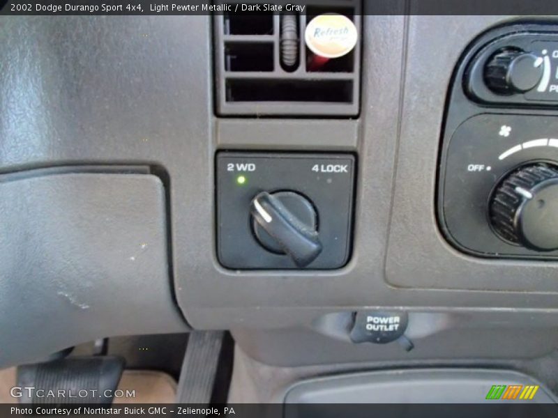 Light Pewter Metallic / Dark Slate Gray 2002 Dodge Durango Sport 4x4