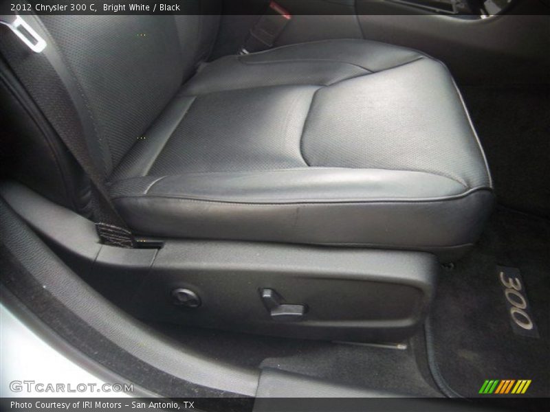 Bright White / Black 2012 Chrysler 300 C