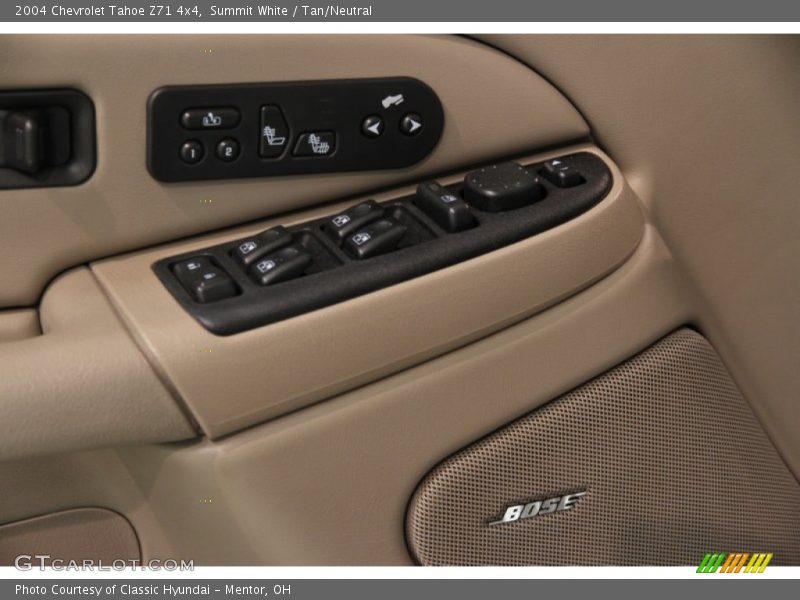 Summit White / Tan/Neutral 2004 Chevrolet Tahoe Z71 4x4