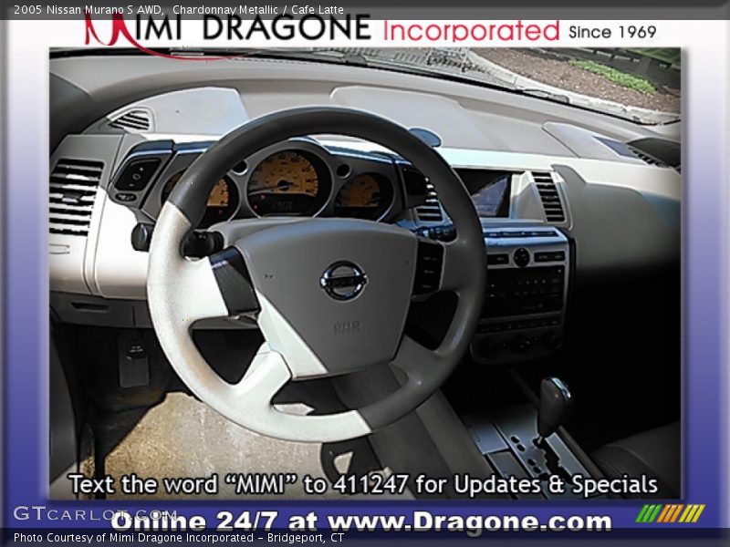 Chardonnay Metallic / Cafe Latte 2005 Nissan Murano S AWD