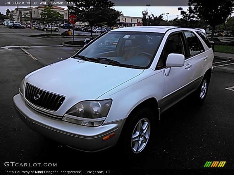 Golden Pearl / Ivory 2000 Lexus RX 300 AWD