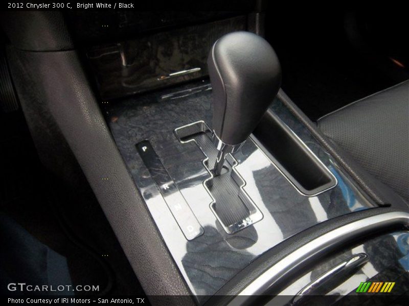 Bright White / Black 2012 Chrysler 300 C