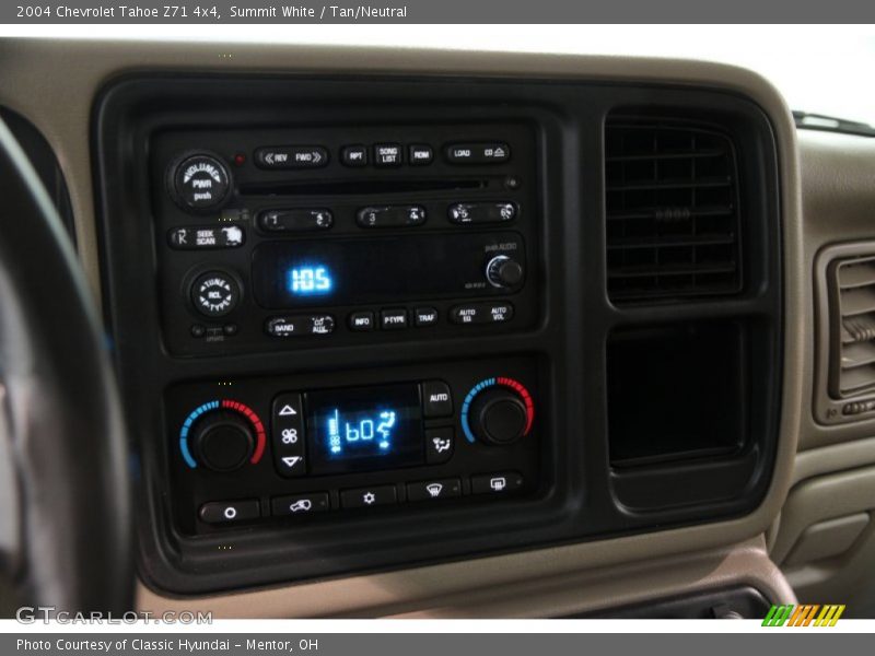 Summit White / Tan/Neutral 2004 Chevrolet Tahoe Z71 4x4