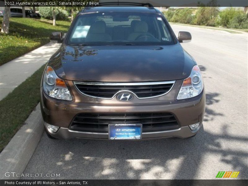 Sahara Bronze / Beige 2012 Hyundai Veracruz GLS