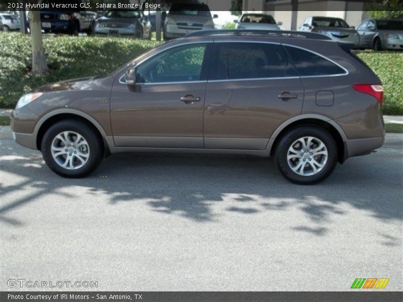 Sahara Bronze / Beige 2012 Hyundai Veracruz GLS