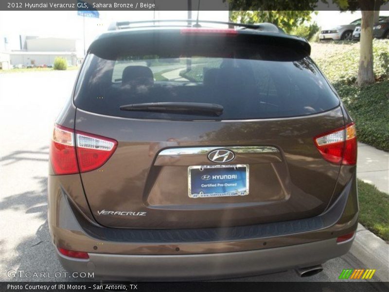 Sahara Bronze / Beige 2012 Hyundai Veracruz GLS
