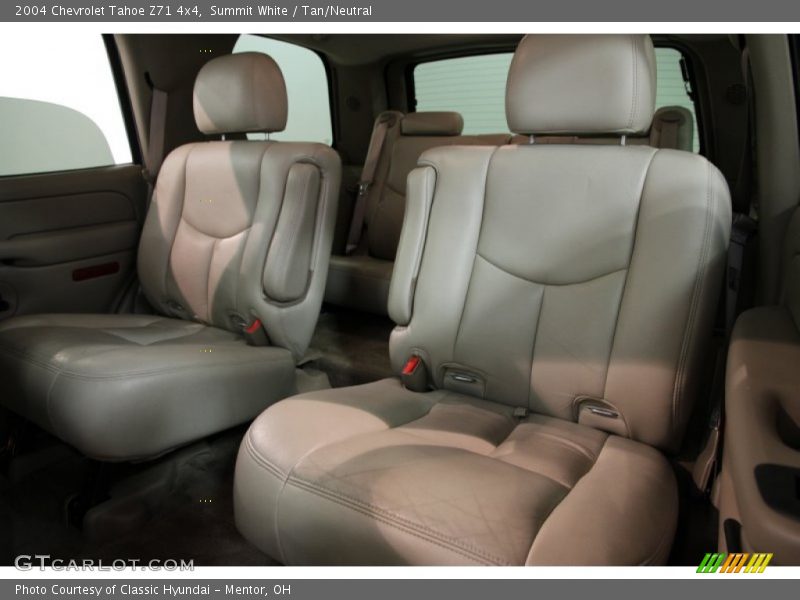 Summit White / Tan/Neutral 2004 Chevrolet Tahoe Z71 4x4