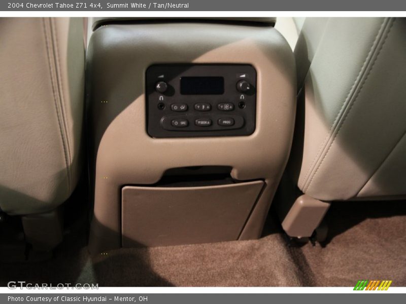 Summit White / Tan/Neutral 2004 Chevrolet Tahoe Z71 4x4