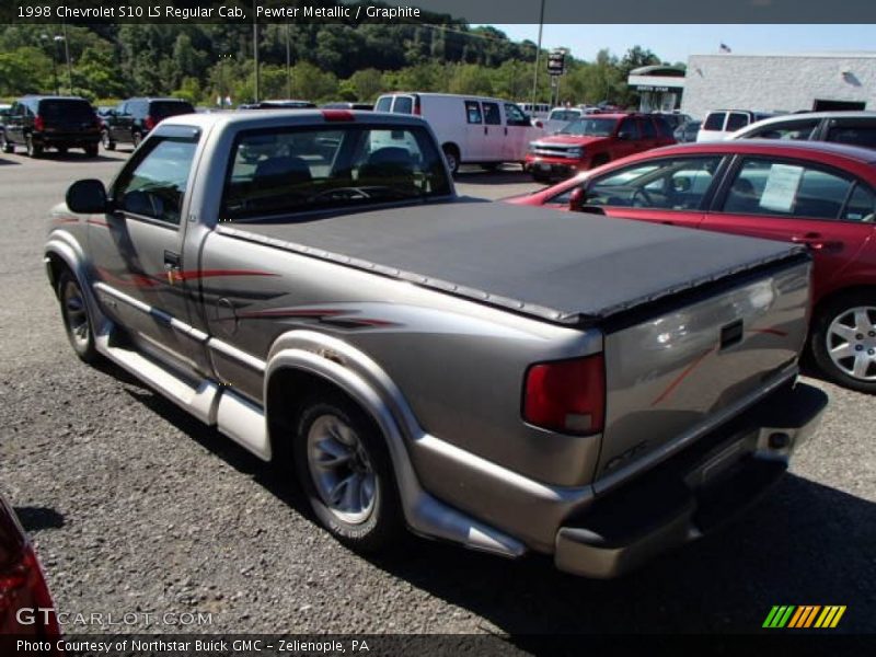 Pewter Metallic / Graphite 1998 Chevrolet S10 LS Regular Cab