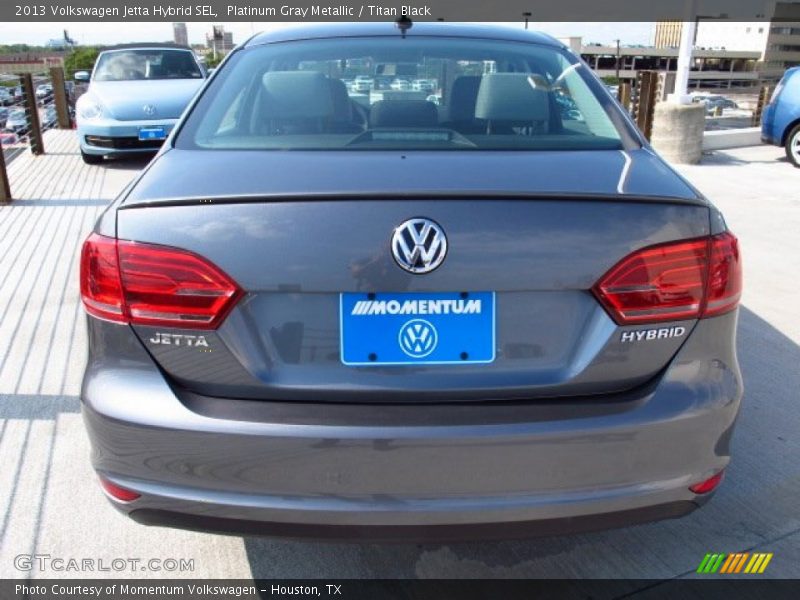 Platinum Gray Metallic / Titan Black 2013 Volkswagen Jetta Hybrid SEL