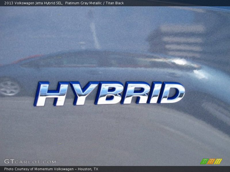 Platinum Gray Metallic / Titan Black 2013 Volkswagen Jetta Hybrid SEL