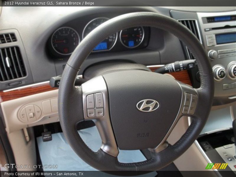 Sahara Bronze / Beige 2012 Hyundai Veracruz GLS