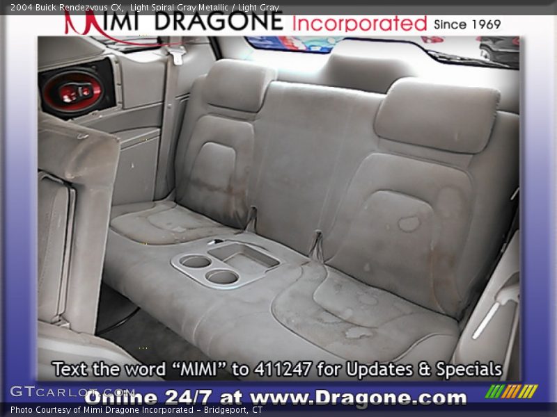 Light Spiral Gray Metallic / Light Gray 2004 Buick Rendezvous CX