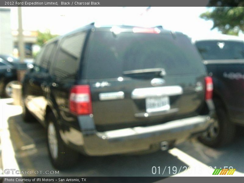 Black / Charcoal Black 2012 Ford Expedition Limited