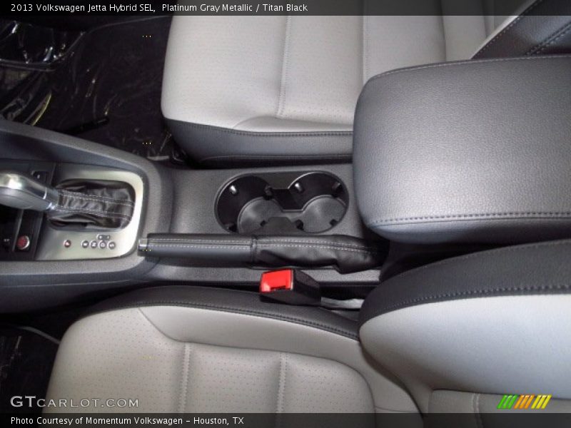 Platinum Gray Metallic / Titan Black 2013 Volkswagen Jetta Hybrid SEL