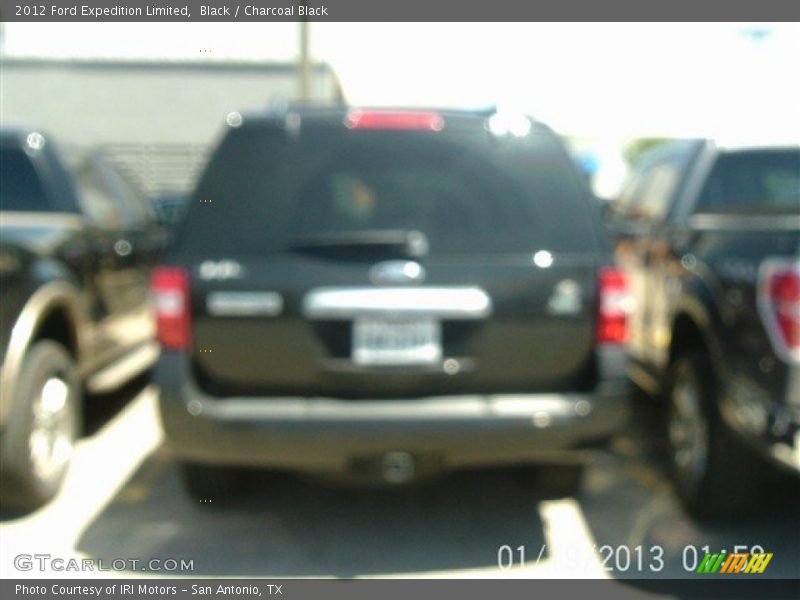 Black / Charcoal Black 2012 Ford Expedition Limited