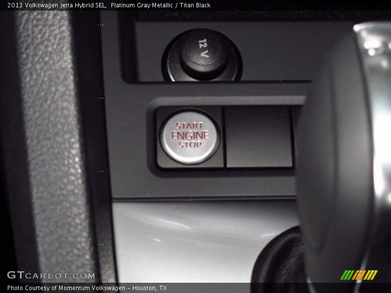 Platinum Gray Metallic / Titan Black 2013 Volkswagen Jetta Hybrid SEL