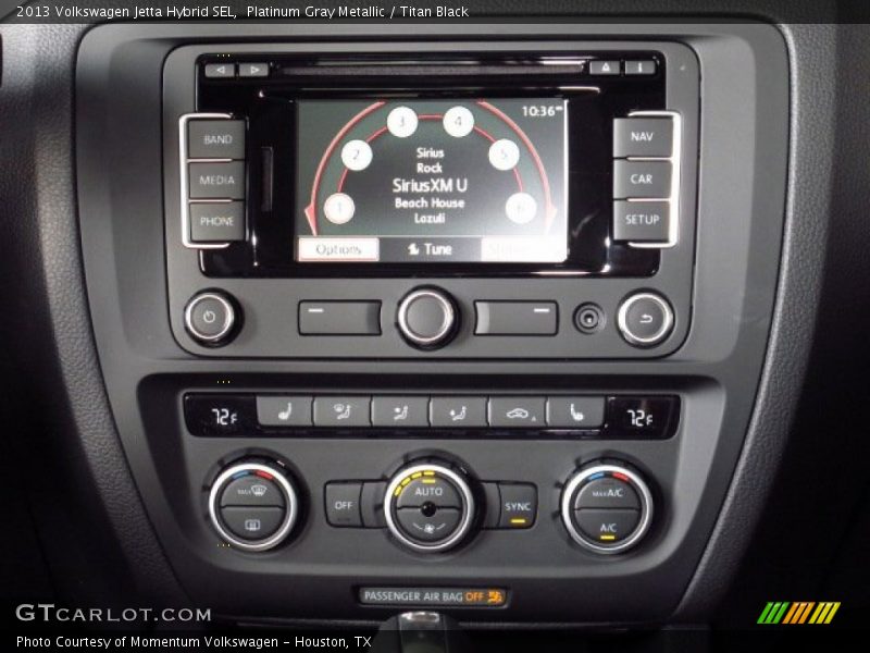 Platinum Gray Metallic / Titan Black 2013 Volkswagen Jetta Hybrid SEL