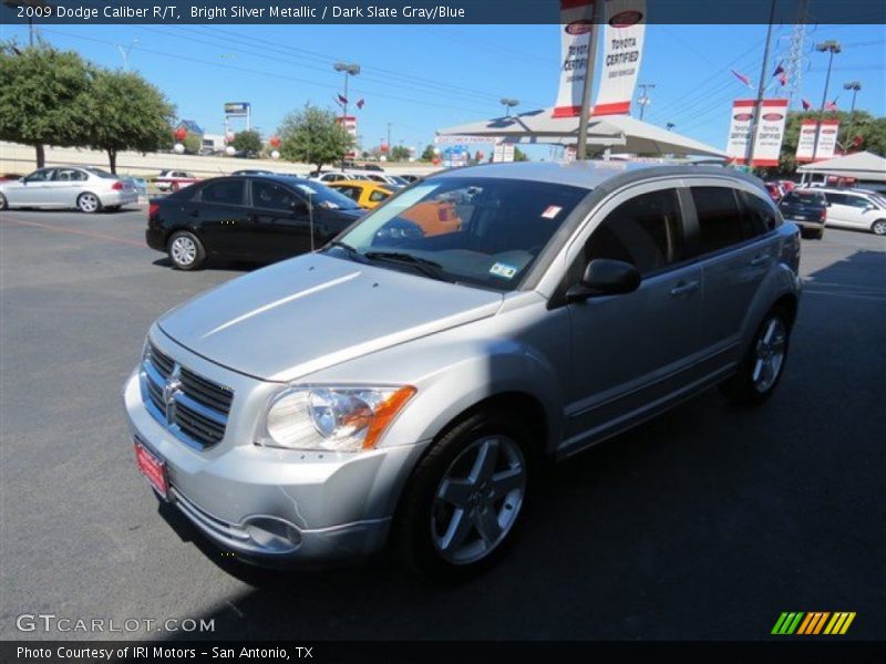 Bright Silver Metallic / Dark Slate Gray/Blue 2009 Dodge Caliber R/T
