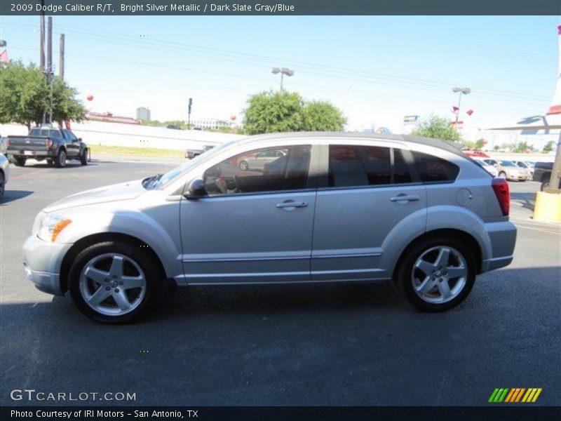 Bright Silver Metallic / Dark Slate Gray/Blue 2009 Dodge Caliber R/T