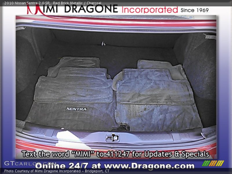 Red Brick Metallic / Charcoal 2010 Nissan Sentra 2.0 SR