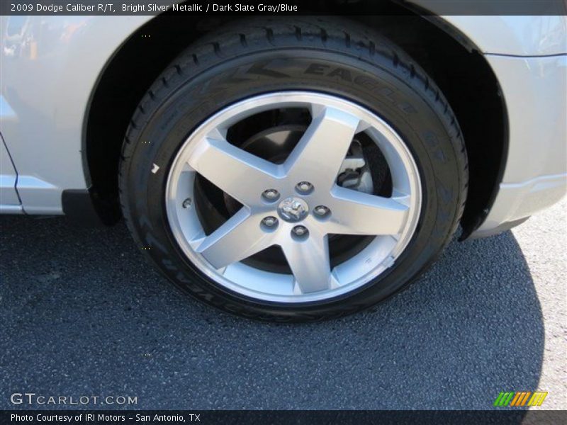 Bright Silver Metallic / Dark Slate Gray/Blue 2009 Dodge Caliber R/T