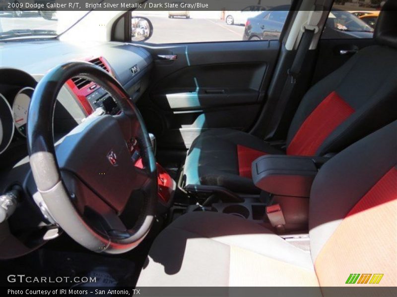 Bright Silver Metallic / Dark Slate Gray/Blue 2009 Dodge Caliber R/T