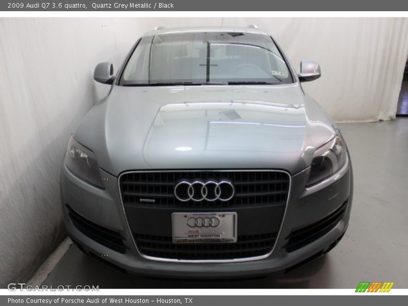 Quartz Grey Metallic / Black 2009 Audi Q7 3.6 quattro