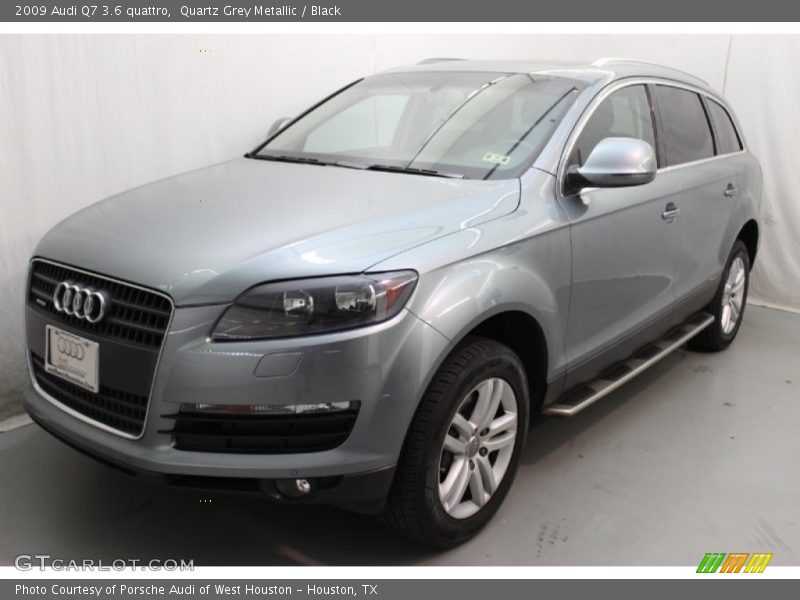 Quartz Grey Metallic / Black 2009 Audi Q7 3.6 quattro