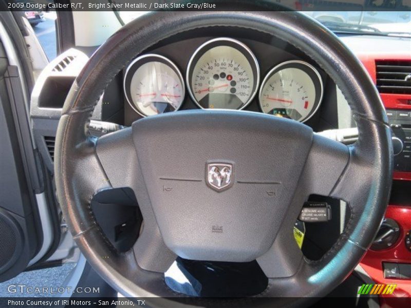 Bright Silver Metallic / Dark Slate Gray/Blue 2009 Dodge Caliber R/T