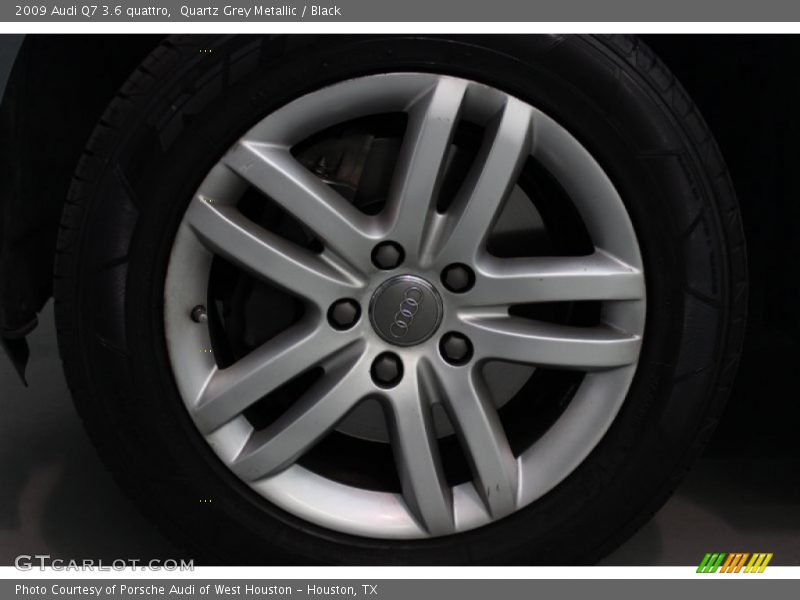 Quartz Grey Metallic / Black 2009 Audi Q7 3.6 quattro
