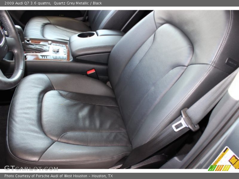 Quartz Grey Metallic / Black 2009 Audi Q7 3.6 quattro