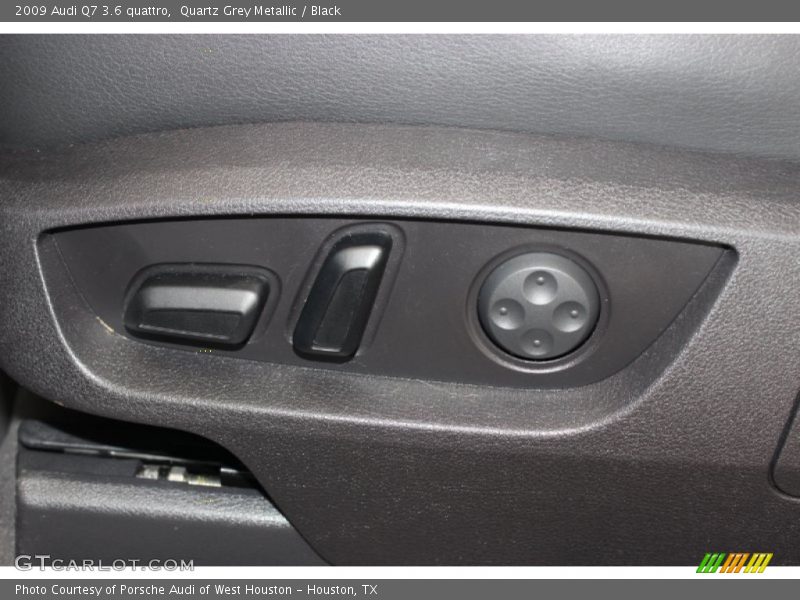 Quartz Grey Metallic / Black 2009 Audi Q7 3.6 quattro