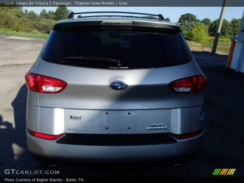 Titanium Silver Metallic / Gray 2006 Subaru B9 Tribeca 5 Passenger